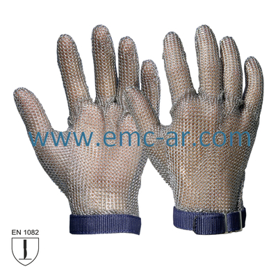 Manusa de protectie din zale inox categoria III INOX/buc