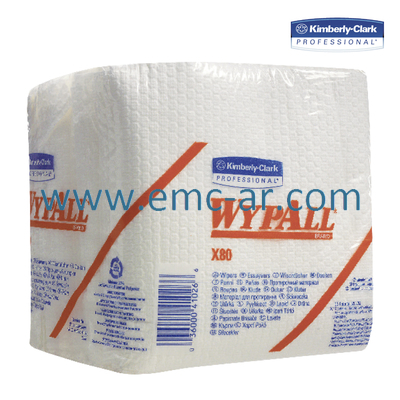 Lavete WYPALL* X80 –pliate, 50 foi
