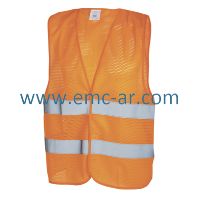 Vesta semnalizare tip plasa (portocalie) FINLEY