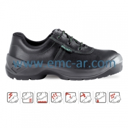 Pantof de protectie cu bombeu metalic si lamela antiperforatie SALO S3