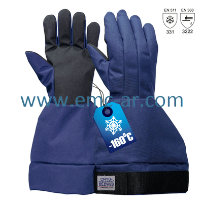 Manusa de protectie cat. III CRYO INDUSTRIAL cu manseta larga, lungime 50 cm